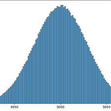 Soma de números aleatórios